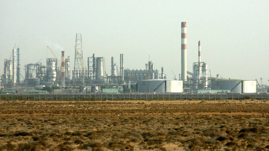 Refining and petrochemical facilities of Rabigh Refining & Petrochemical Co. are seen near Jeddah on November 12, 2007. (Reuters)