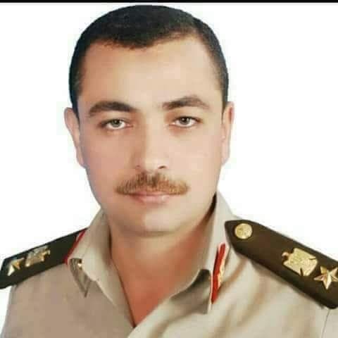 صورة العقيد أحمد الكفراوي الذي قتل في هجوم إرهابي بئر العبد