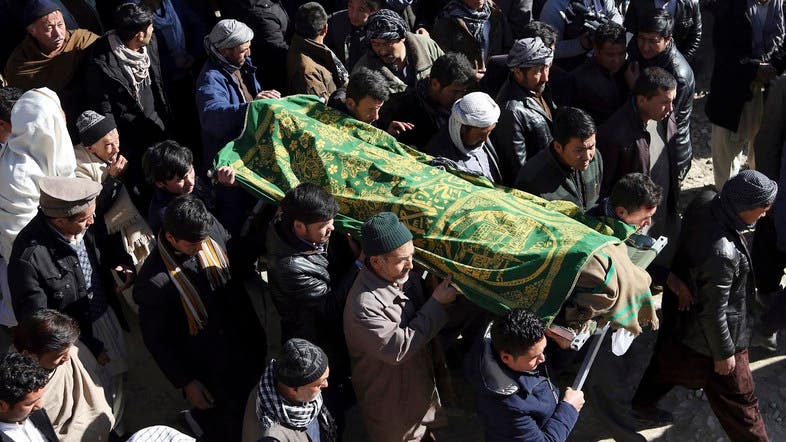 Suicide bomber strikes Afghan funeral, killing 15 - Al Arabiya English