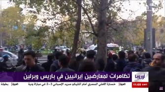 Iran regime opponents rally in France, Germany