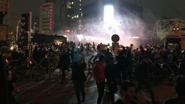 Anti-government protesters demonstrated in Iran on Sunday in defiance of a warning by the authorities of a tough crackdown. (Supplied)