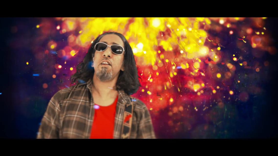 In the song titled "Cinema in Saudi", band members Hasan Hatrash, Khalid Sharani, Amro Hawari and Amir Abbas relive their favorite childhood memories of cinema. (Youtube)