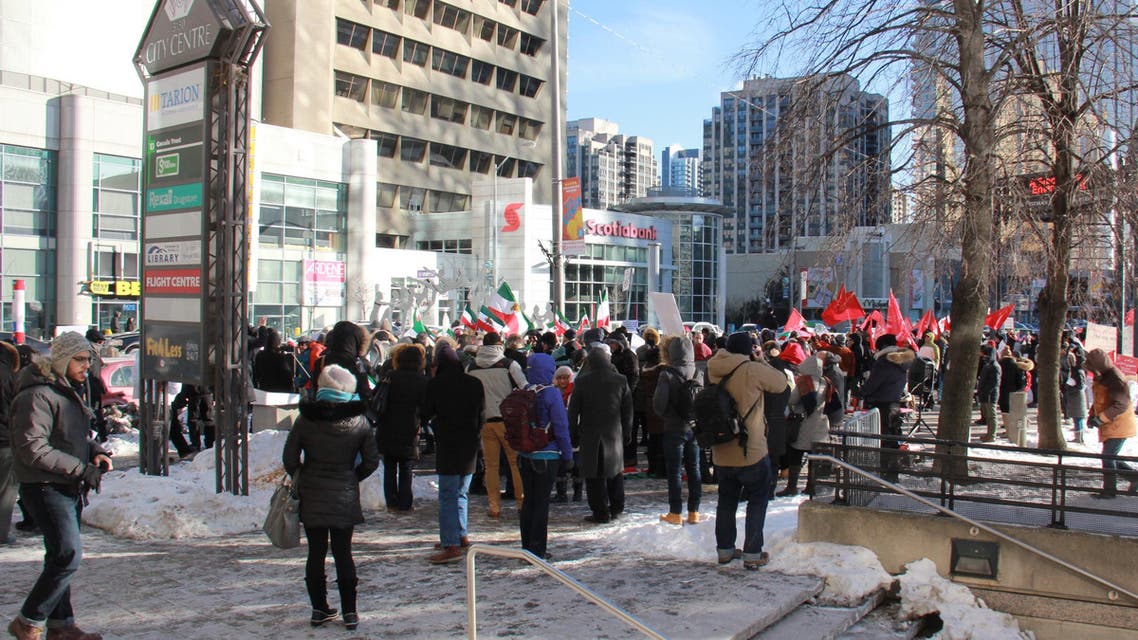 The “In Solidarity with the People of Iran” rally was the Iranian diaspora’s reaction to the widespread protests across Iran. (Supplied)