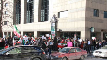 Speakers and protesters at the rally expressed their support to their “courageous” brethren in Iran. (Supplied)
