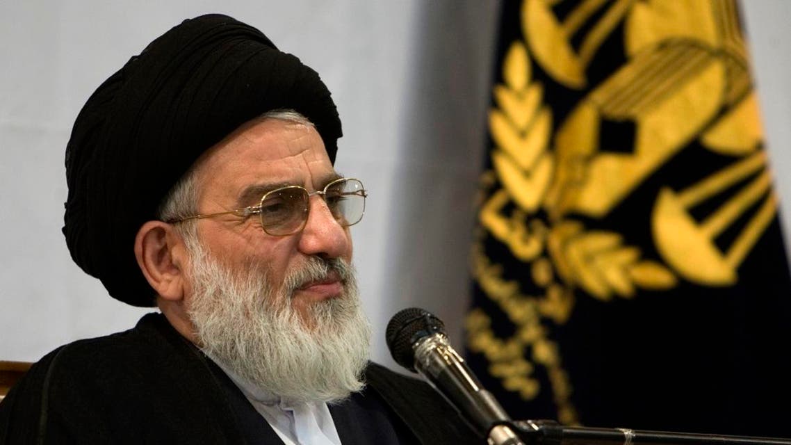Iran's Judiciary Chief Mahmoud Shahroudi speaks at a conference for reducing the use of incarceration in Tehran June 13, 2007. (Reuters)
