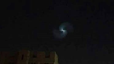 The UFO photgraphed over Khartoum. (Twitter)