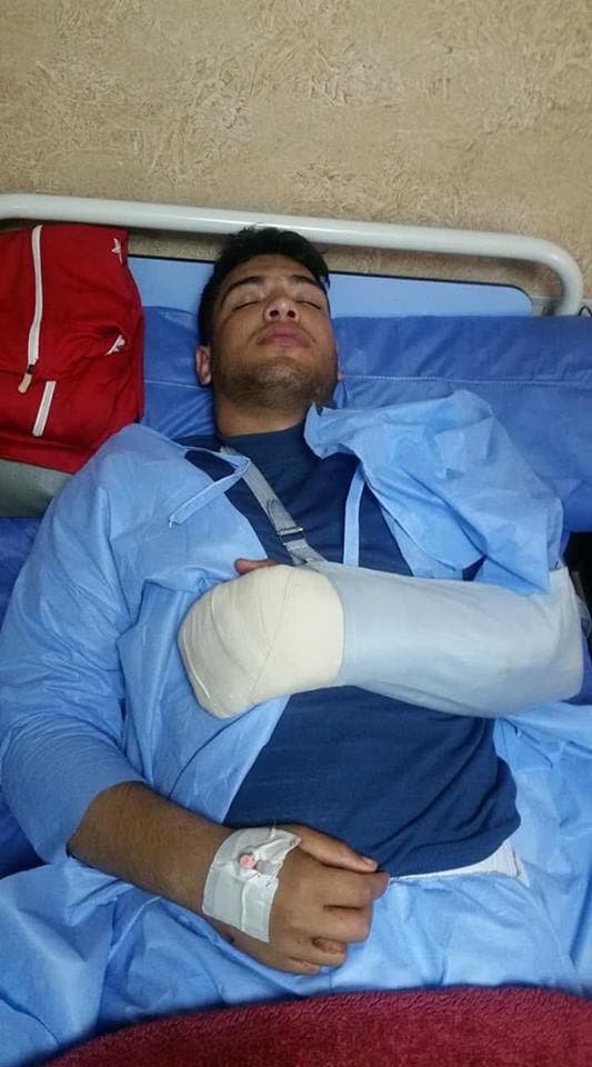 عبداللطيف منيع في المستشفى