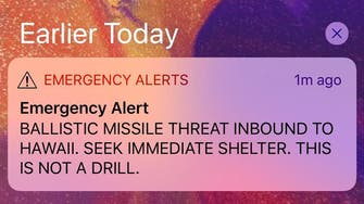 Warning of ballistic missile inbound to Hawaii a ‘false alarm’