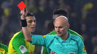 French federation suspends referee who kicked Nantes player