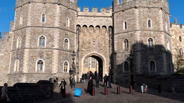 Windsor Castle in the afternoon sunshine on December 08, 2017. (AFP)