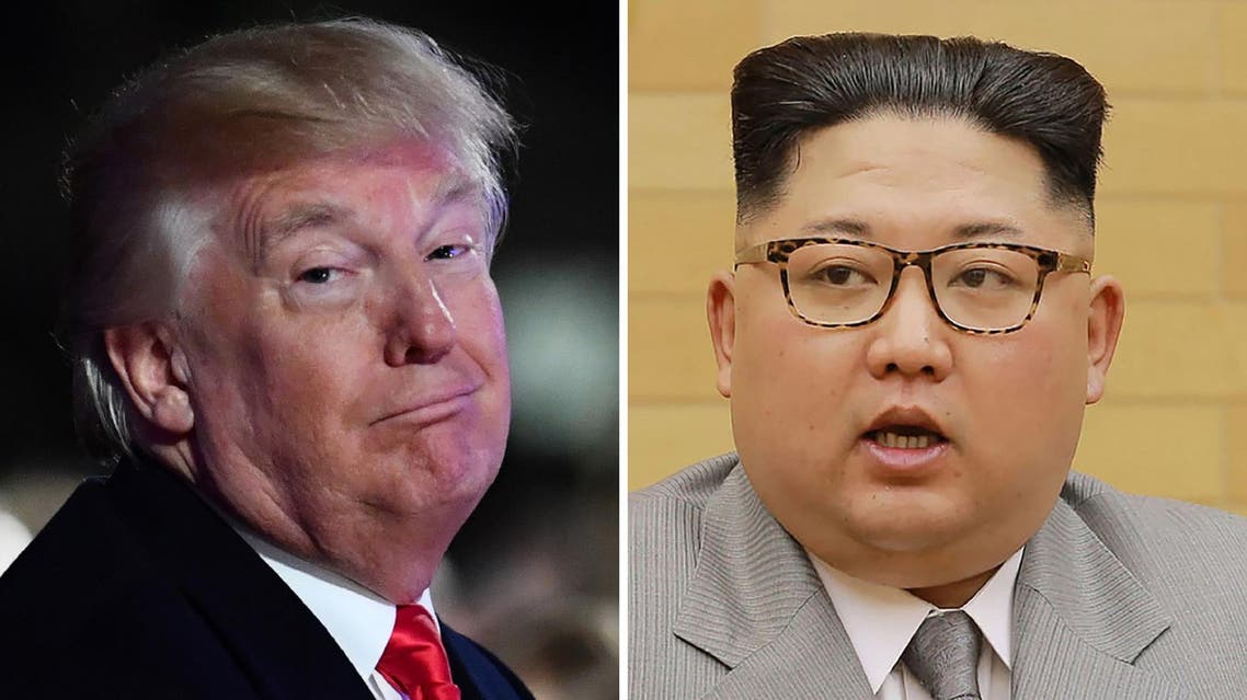 North Korea’s official party newspaper on Tuesday dismissed Trump’s “swaggering” as nothing but the “spasm of a lunatic”. (AFP)