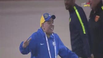 WATCH: Maradona’s wild celebration after making history in UAE’s second league