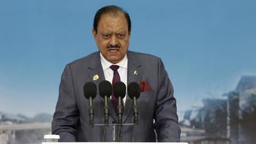 “This Fatwa provides a strong base for the stability of a moderate Islamic society,” Pakistan President Mamnoon Hussain wrote in the book. (Reuters)