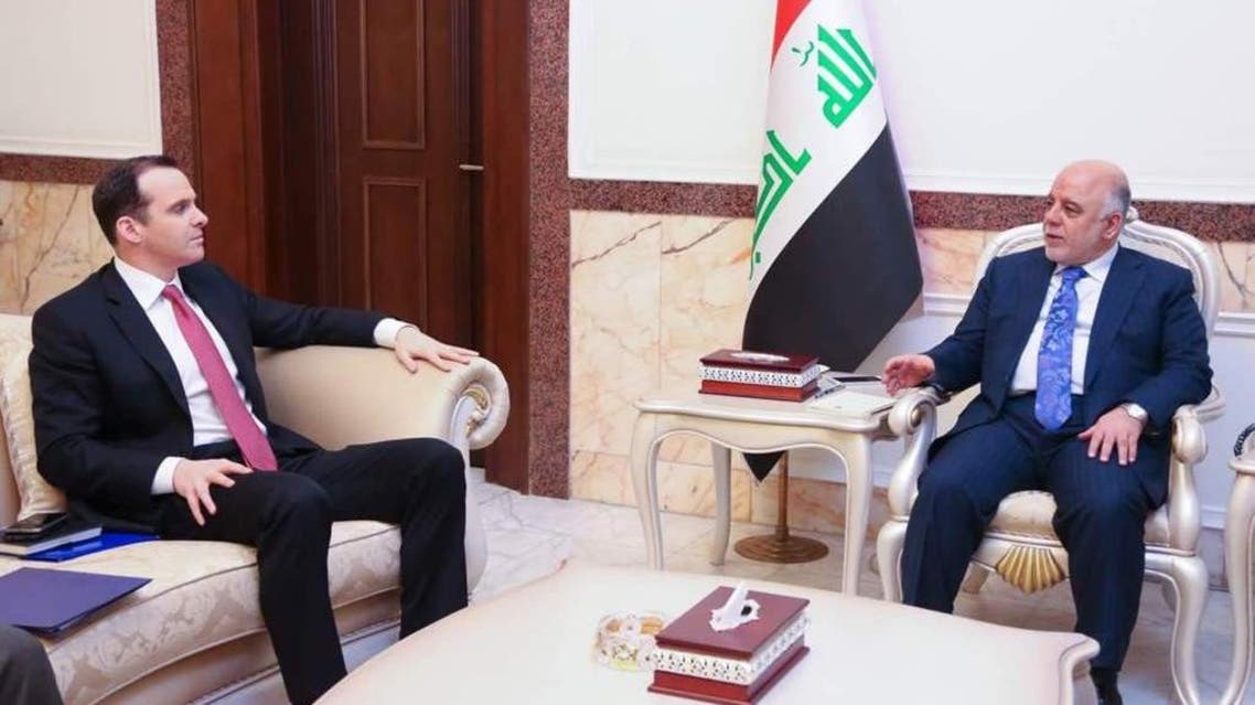 العبادي والمبعوث الأمريكي