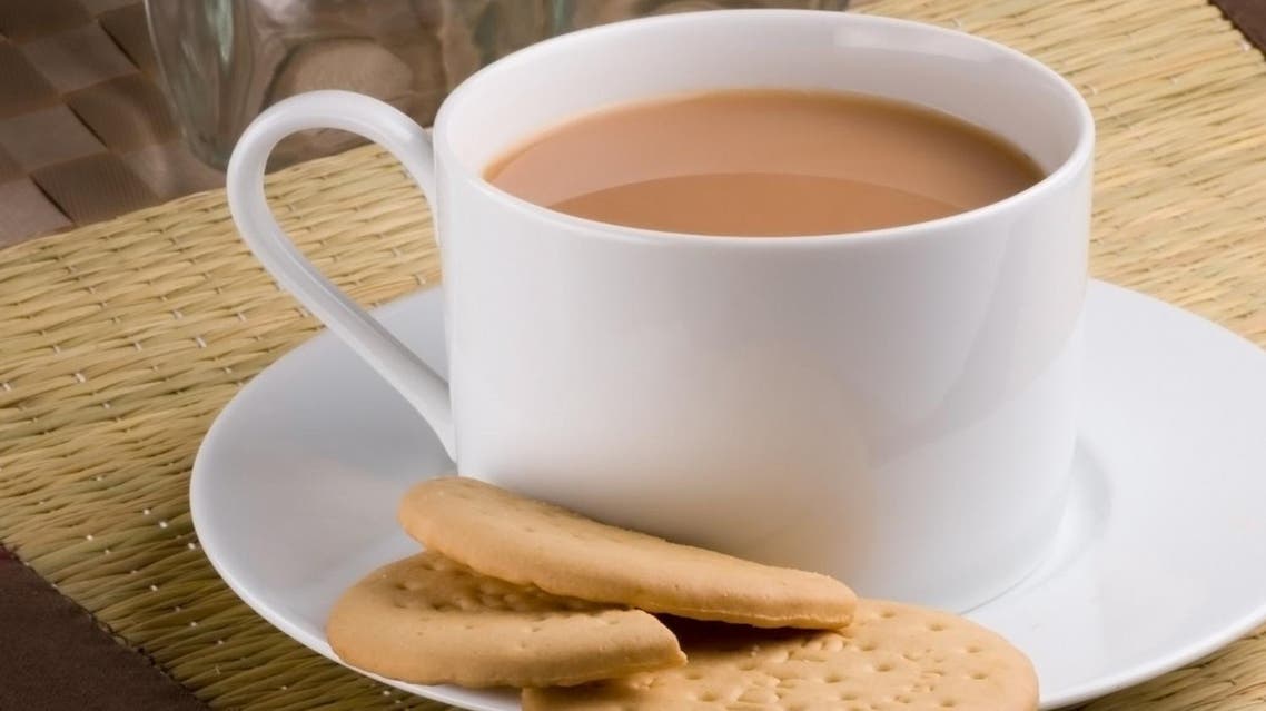Tea and biscuits. (Shutterstock)