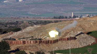 A plume of smoke rises on the air from inside Syria, as seen from the outskirts of the border town of Kilis, Turkey, Saturday, Jan. 20, 2018. Turkish Prime Minister Binali Yildirim says Turkish jets have begun an aerial offensive against the Syrian Kurdish-held enclave of Afrin. Turkey's military fired into the enclave in north Syria for a second day on Saturday. (AP Photo/Lefteris Pitarakis)