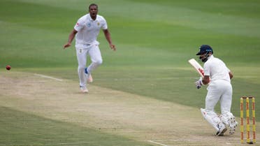 India’s Virat Kohli plays a shot off the bowling of South Africa’s Vernon Philander. (Reuters)