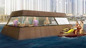 World’s first ‘floating kitchen’ serves up burgers off Dubai’s coast