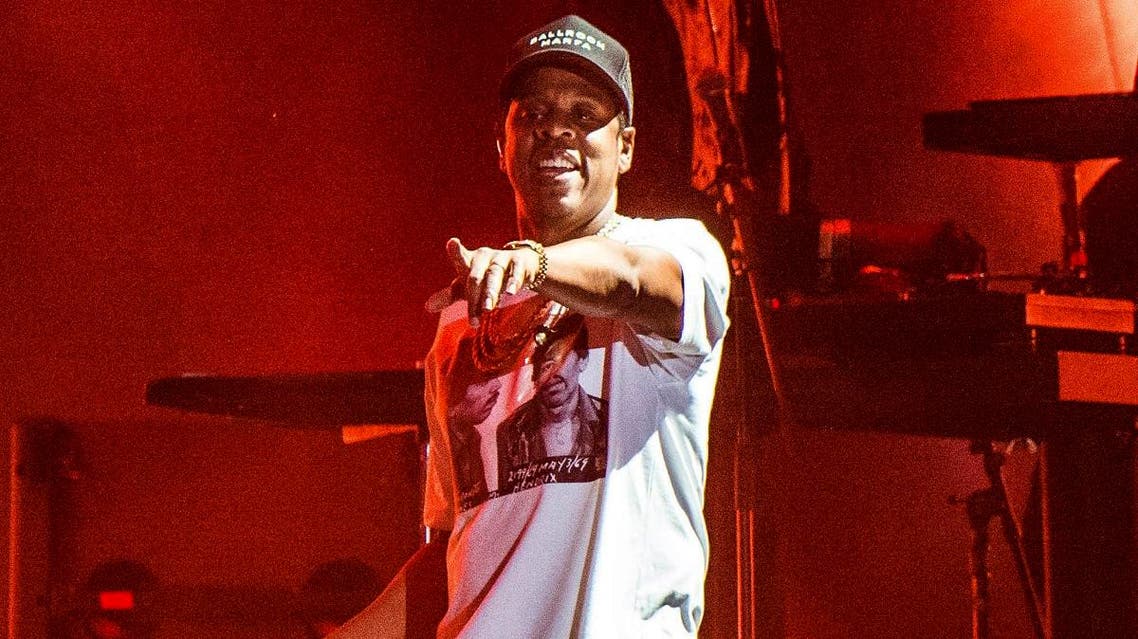In this Oct. 13, 2017, file photo, Jay-Z performs at the Austin City Limits Music Festival in Austin, Texas. (AFP)