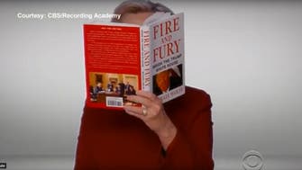 Hillary Clinton surprises with Grammy 'Fire and Fury' spoof