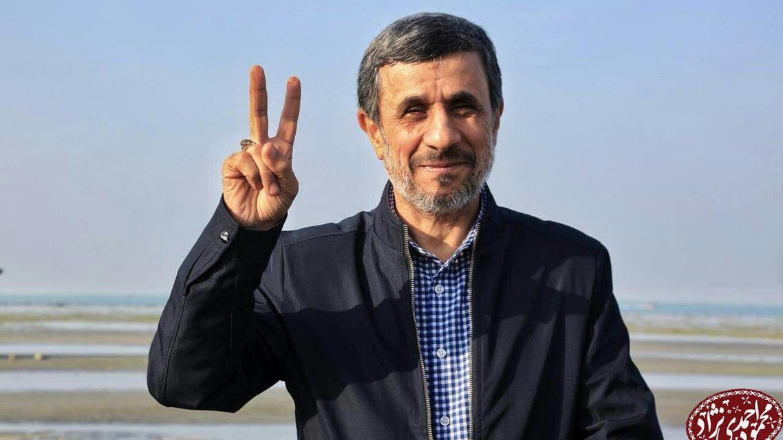 الرئيس الايراني السابق محمود أحمدي نجاد