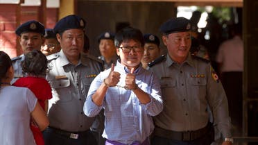 Myanmar journalists. (AP)