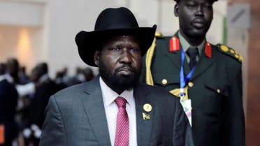 South Sudan's President Salva Kiir Mayardit arrives for the 30th Ordinary Session of the Assembly of the Heads of State and the Government of the African Union in Addis Ababa, Ethiopia January 29, 2018. REUTERS/Tiksa Negeri