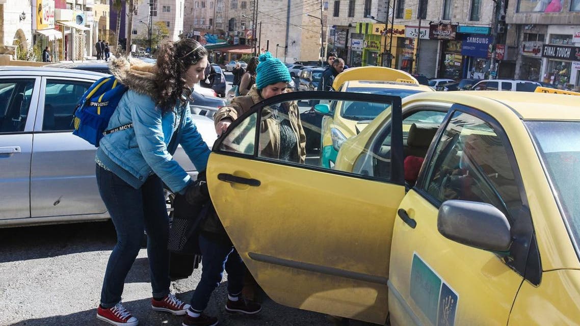 jordan taxi AFP