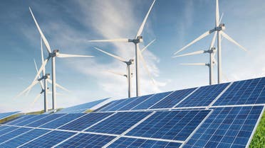 Saudi Arabia has launched five projects to produce electricity using renewable energy with the total capacity of these projects reaching 3,300 megawatts. (Shutterstock)