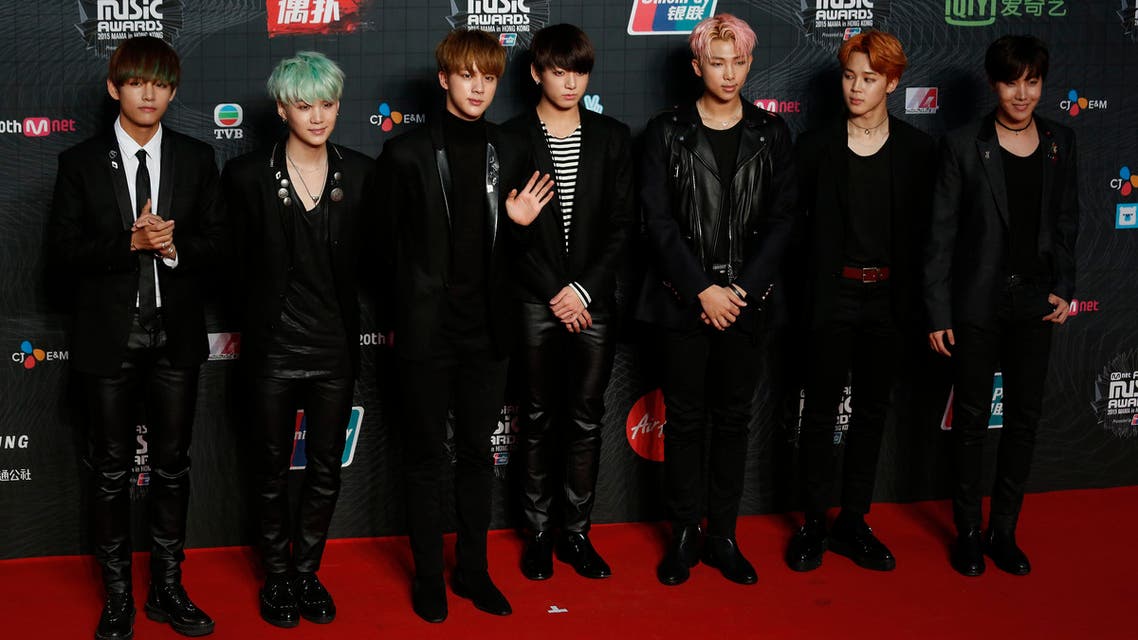 Korean pop group BTS. (Reuters)