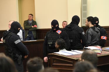 Paris attack suspect Salah Abdelslam in trial. (Reuters)