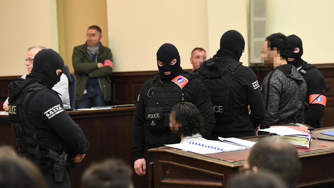 Paris attack suspect Salah Abdelslam in trial. (Reuters)
