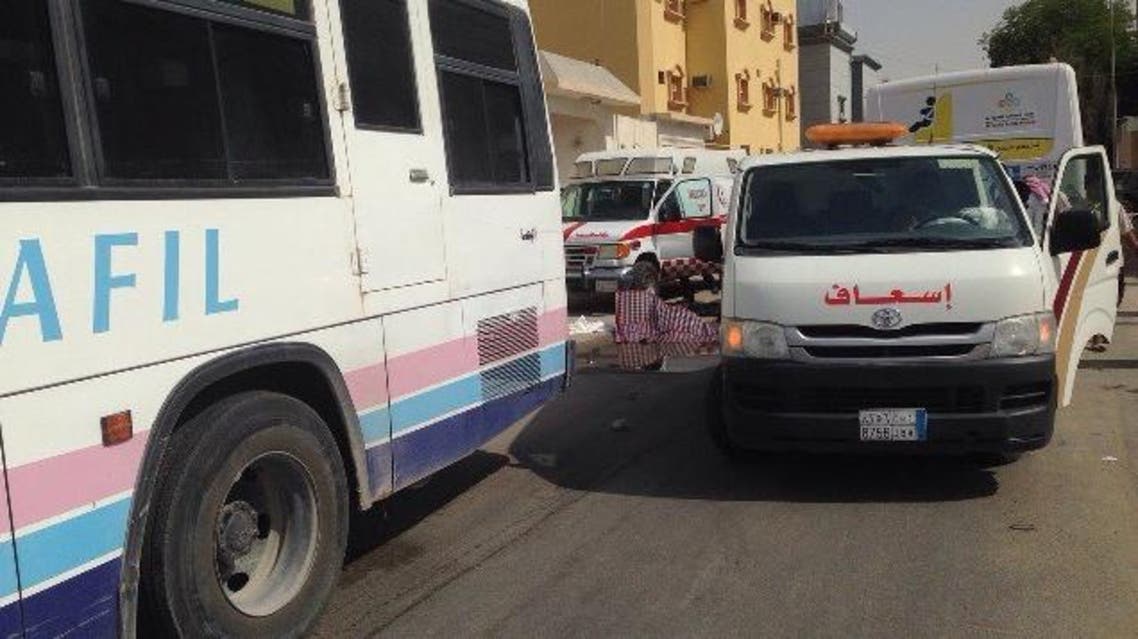 وفاة طالبة وإصابة اثنتين في حادث لباص مدرسي
