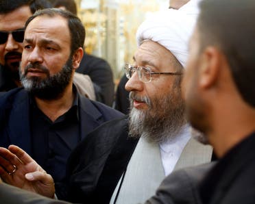 Iran's chief of judiciary Sadeq Larijani. (AFP)