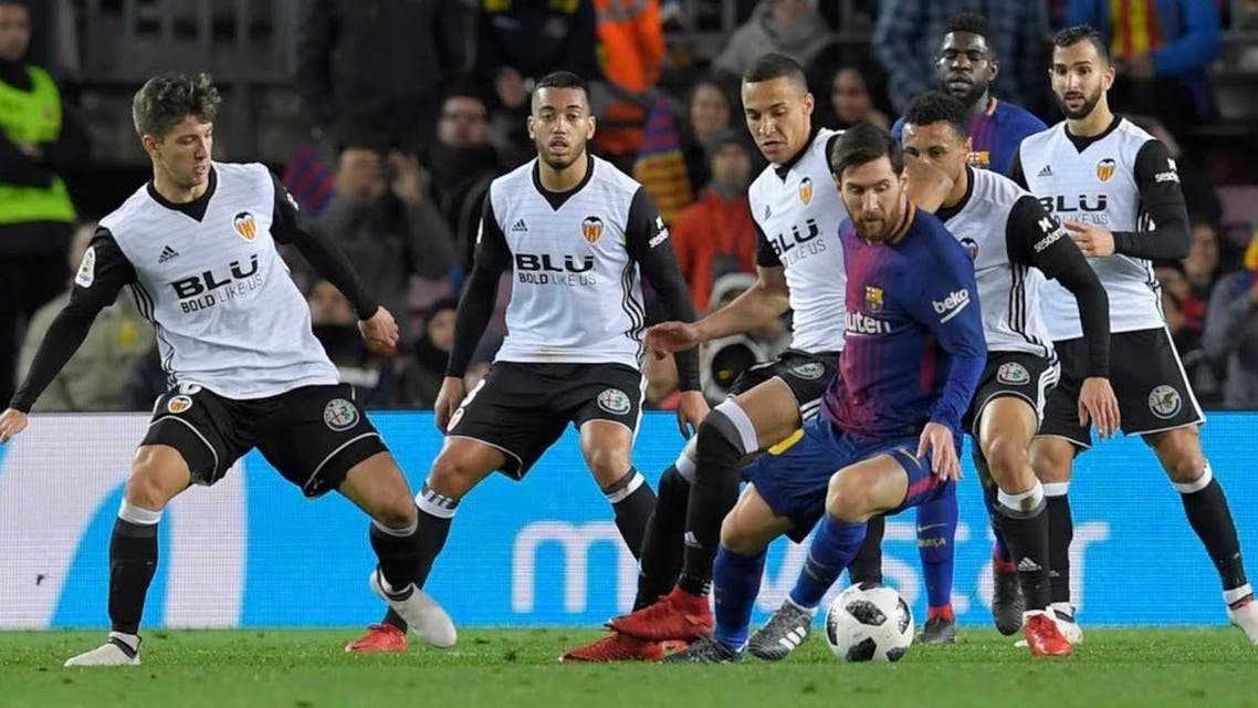 برشلونة فالنسيا
