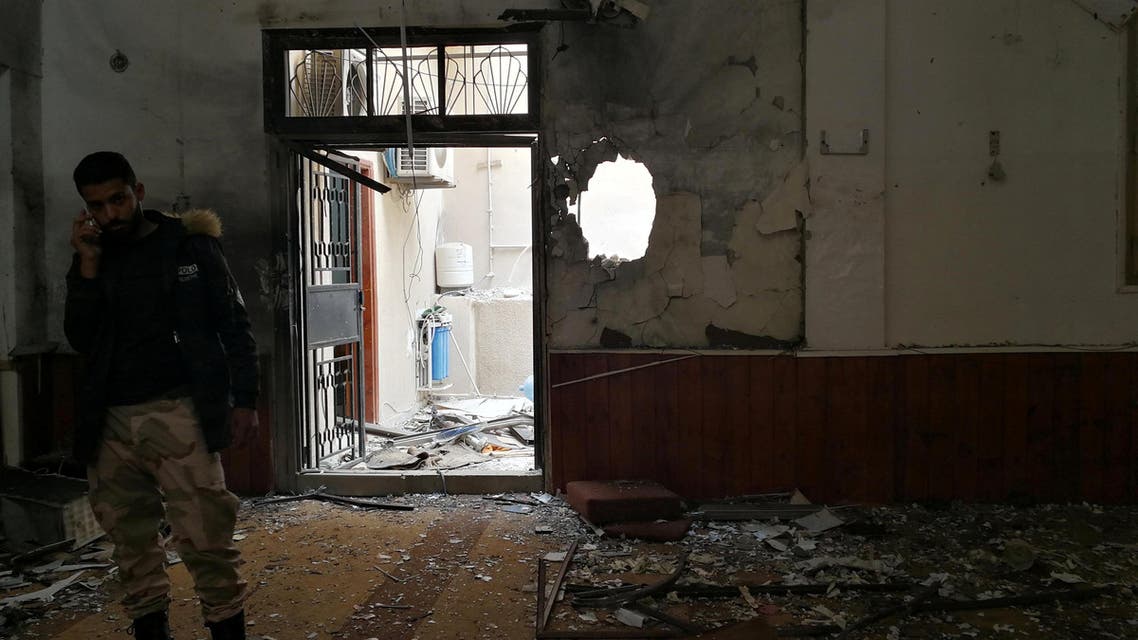 Libya mosque bombing. (Reuters)