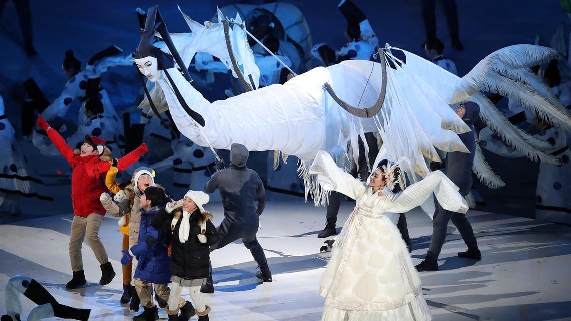 Pyeongchang 2018 Winter Olympics – Opening Ceremony – Pyeongchang Olympic Stadium- Pyeongchang, South Korea – February 9, 2018 (Reuters)