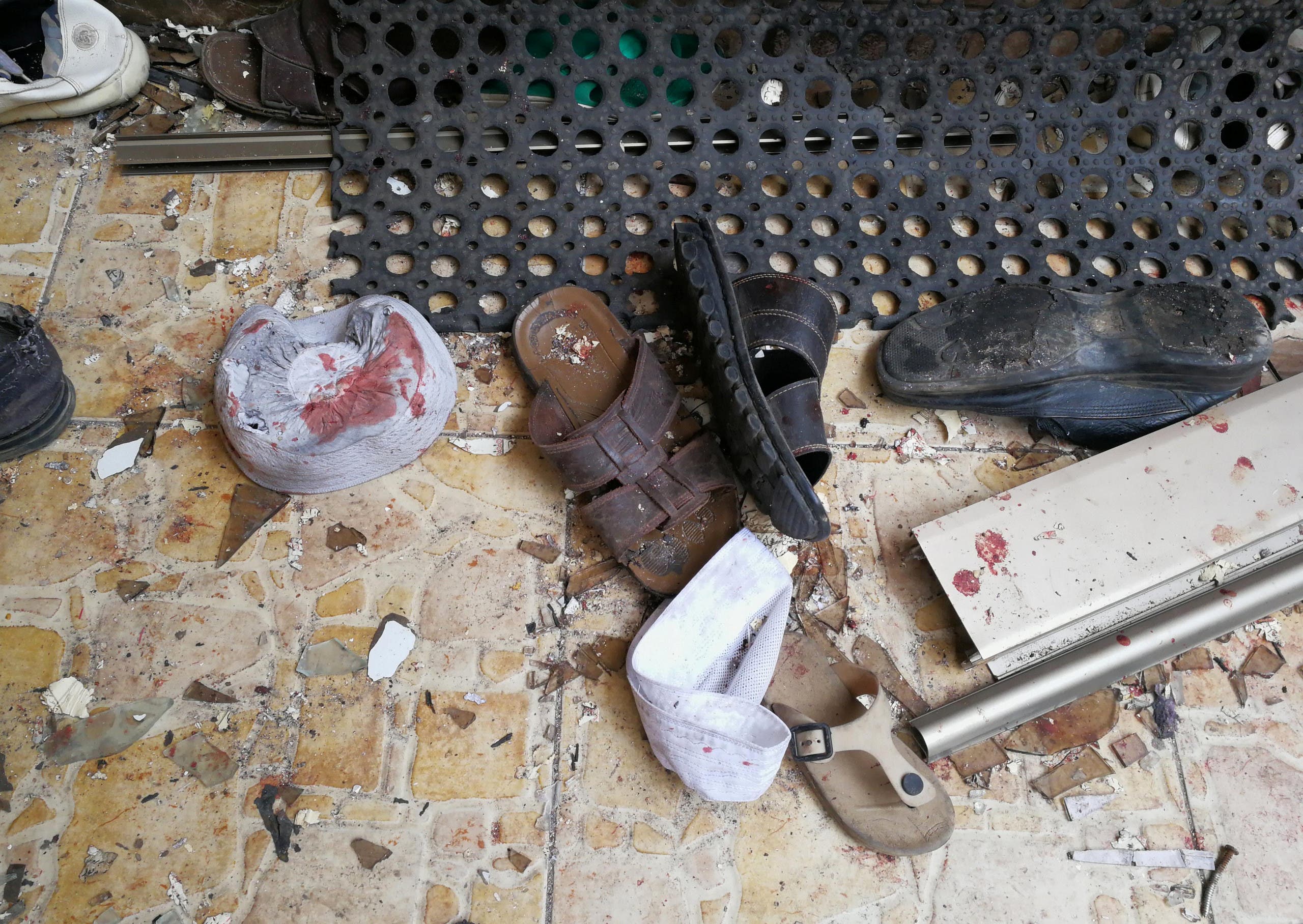 Libya mosque bombing. (Reuters)