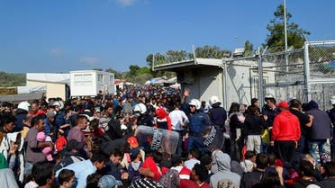 مركز لاجئين في اليونان