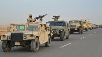 Egypt army says 20 extremists killed in operations