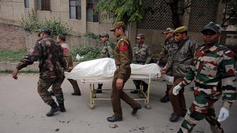 Nine killed as gun battle rages in army camp in Indian-administered Kashmir