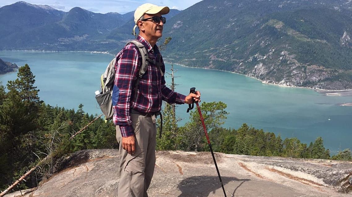 Photo shows Iranian-Canadian environmentalist Kavous Seyed Emami at an unidentified location. (AFP)