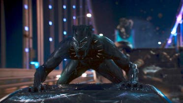 This image released by Disney shows a scene from Marvel Studios' "Black Panther." (AP)