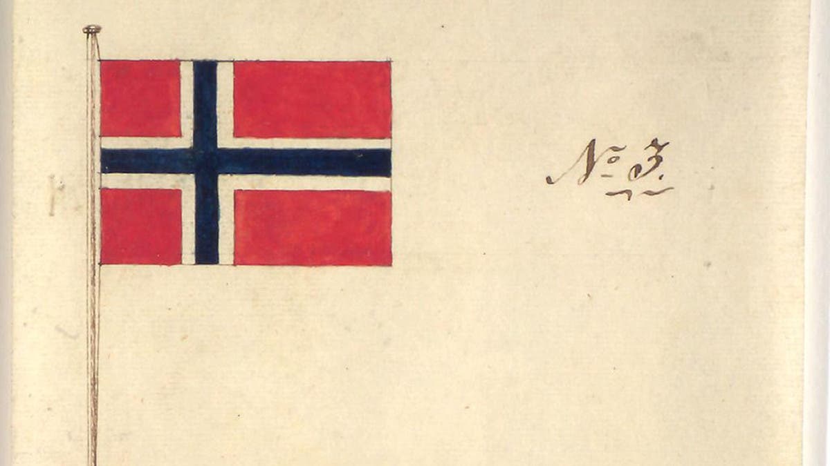 بالصور أعلام 6 دول في العلم النرويجي