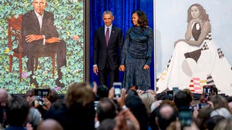 Obamas unveil newest portraits to be added to presidential collection at the Smithsonian