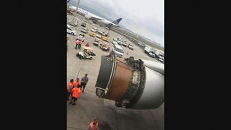 United Airlines passengers brace for impact after engine cover rips off