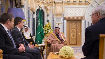 King Salman, Russian energy minister discuss rebalancing oil markets