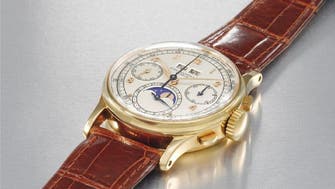Patek Philippe wristwatch from King Farouk’s collection to be auctioned in Dubai