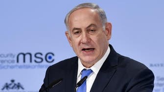 ‘Do not test Israel,’ Netanyahu tells Iran, brandishing drone ‘piece’