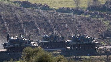 دبابات تركية على الحدود السورية التركية 3